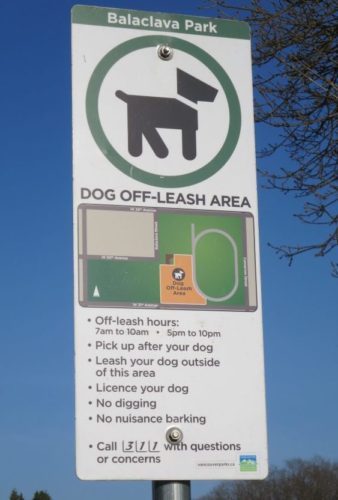 Park map - balaclava off-leash dog park, vancouver, bc (156)