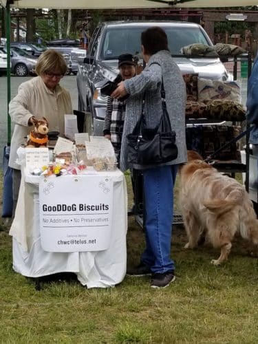Gooddog biscuits booth