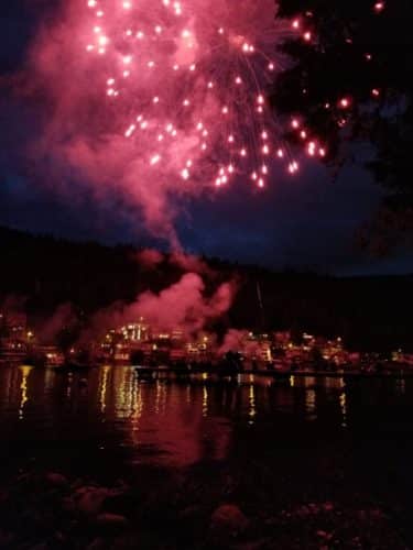 Cultus lake days fireworks