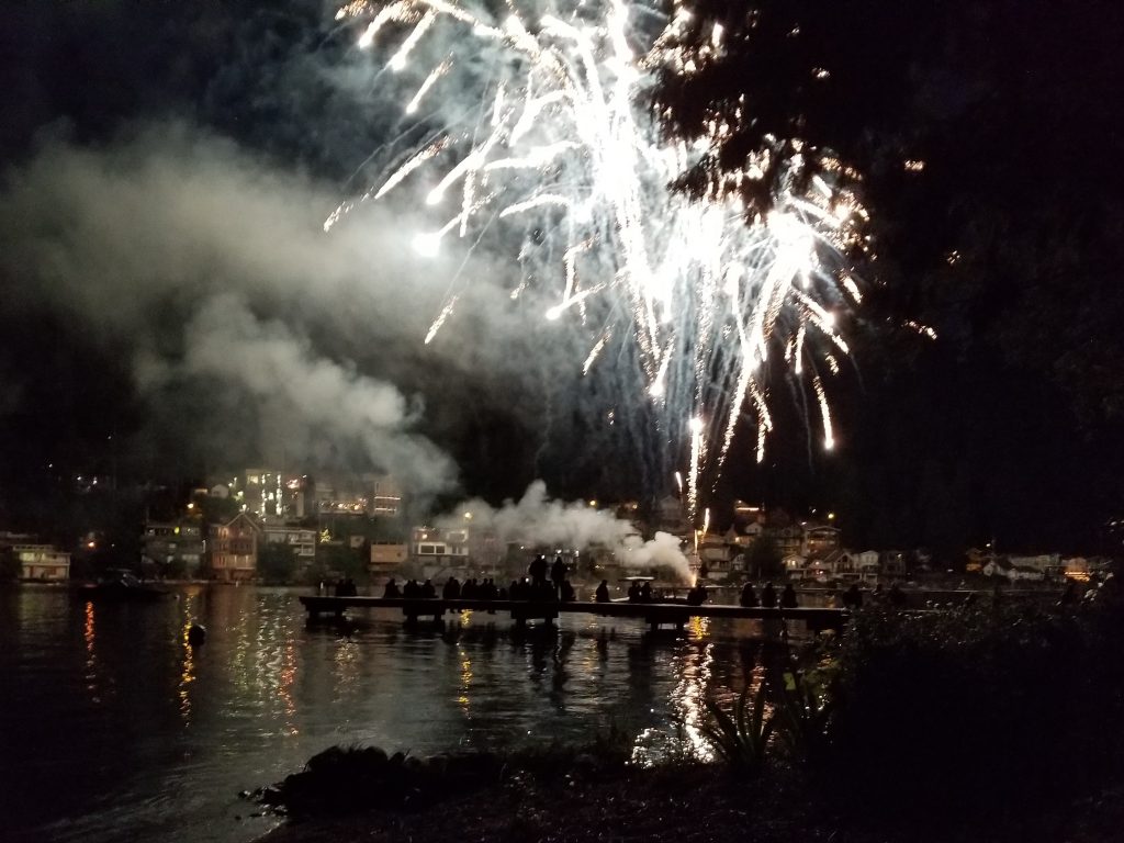 Cultus lake days fireworks