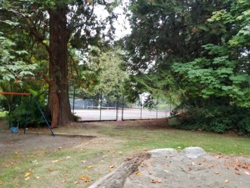 Whytecliff park, west vancouver, bc - tennis courts