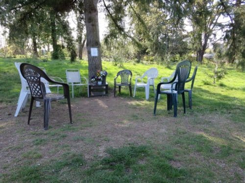 Oak meadows park, vancouver, bc - seating