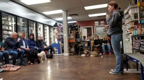 Simply natural raw pet food store - puppy class (1) -2018-march