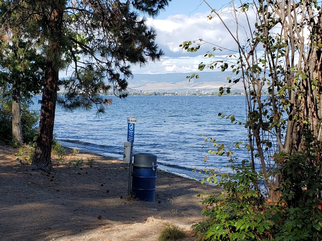 Kalamoir Beach Regional Park (offleash dog park), West Kelowna, BC