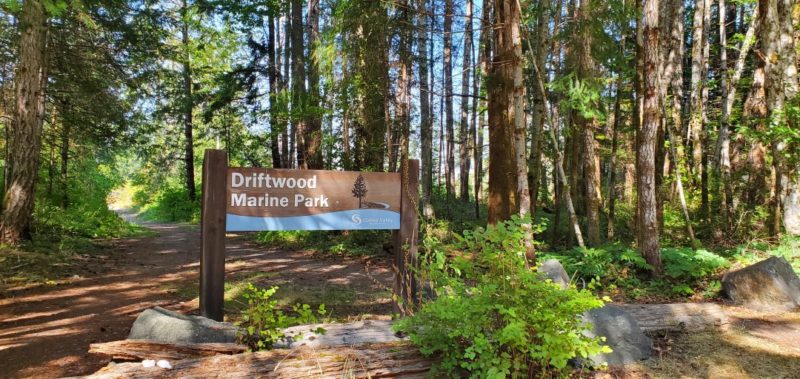 Driftwood Marine Park (off-leash dog park), Black Creek, BC