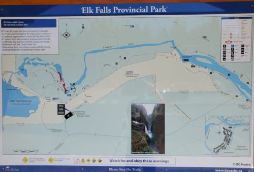 Elk falls provincial park campbell river bc 1 1