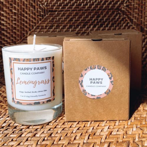 Happy paws candle