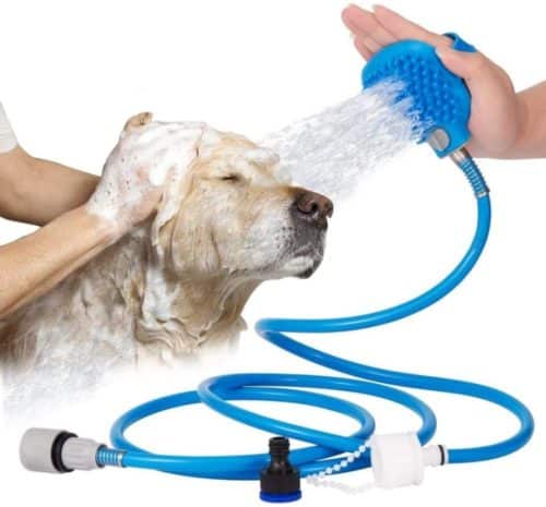 Pet shower attachment