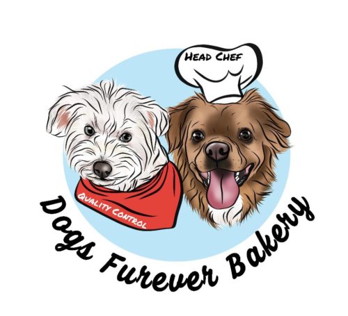 Dogs furever bakery logo