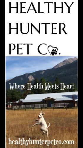 Healthy hunter pet co logo