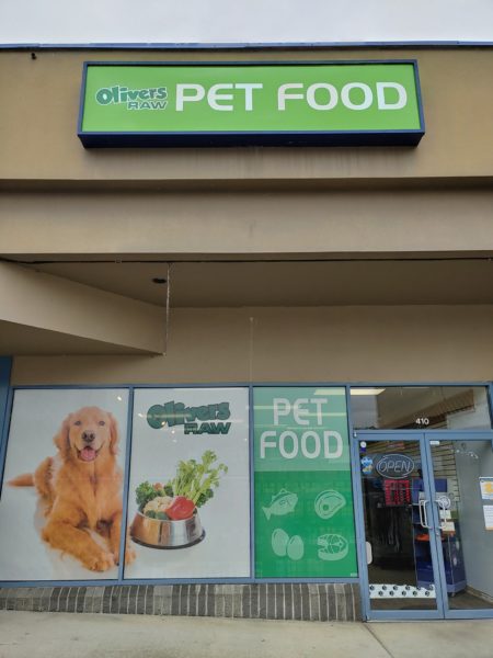 Olivers Raw Pet Food, Nanaimo, BC