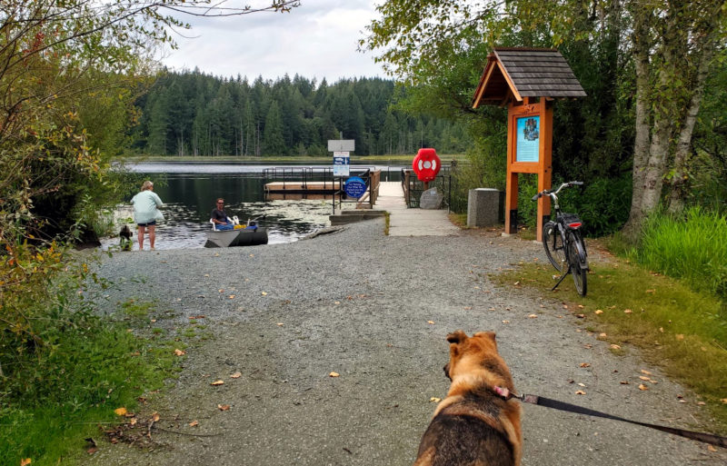 Chemainus Lake Park (off-leash dog park), Chemainus, BC