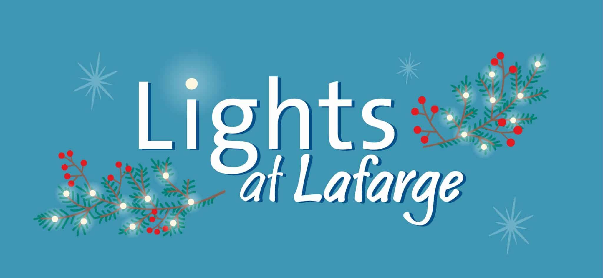 Lights at Lafarge, Dog-friendly Christmas light display