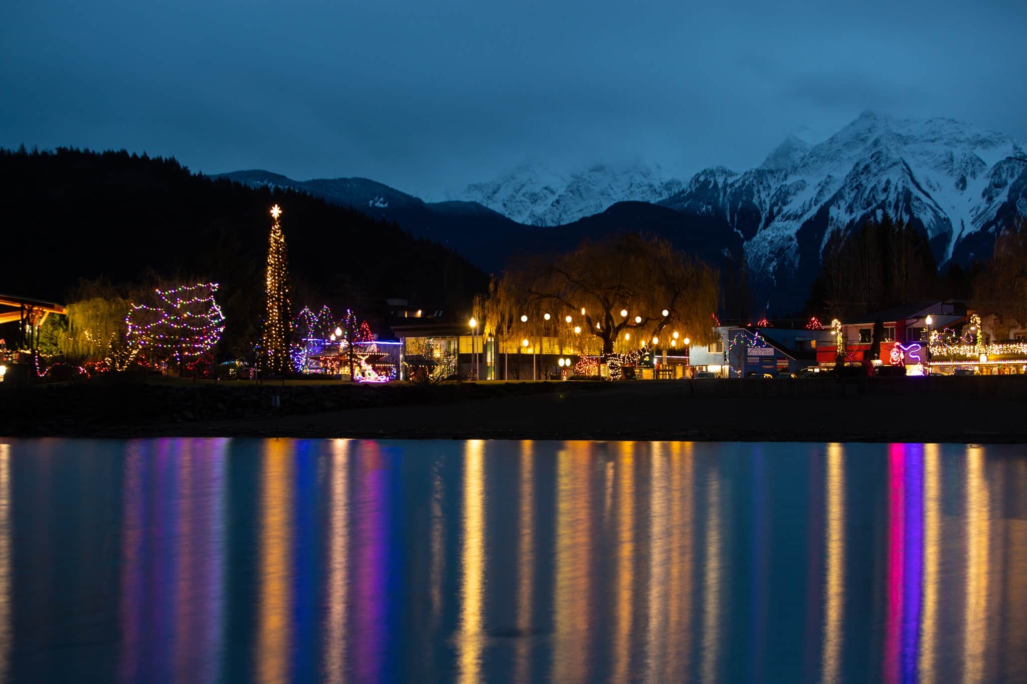 Lights by the lake christmas light display
