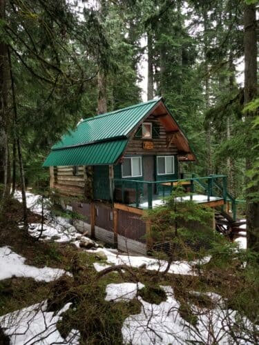 Cypress mountain cabin area off leash dog hike