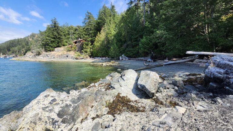Clipper Place Neighbourhood Beach off leash dog beach Bowen Island BC 8 768x432