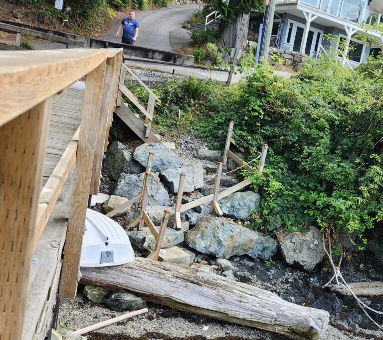 Grafton Bay Beach off leash dog beach Bowen Island BC 1 768x681