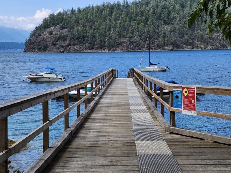 Grafton Bay Beach off leash dog beach Bowen Island BC 7 768x576