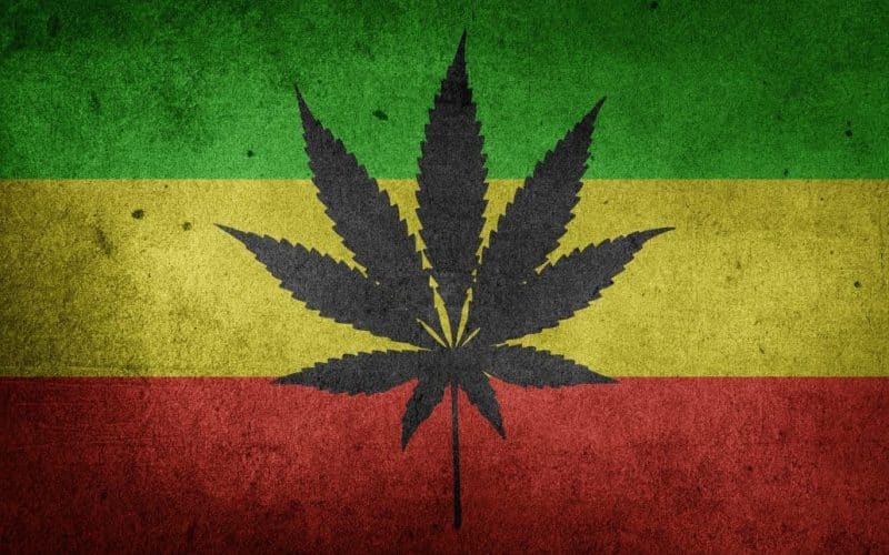 Marijuana flag